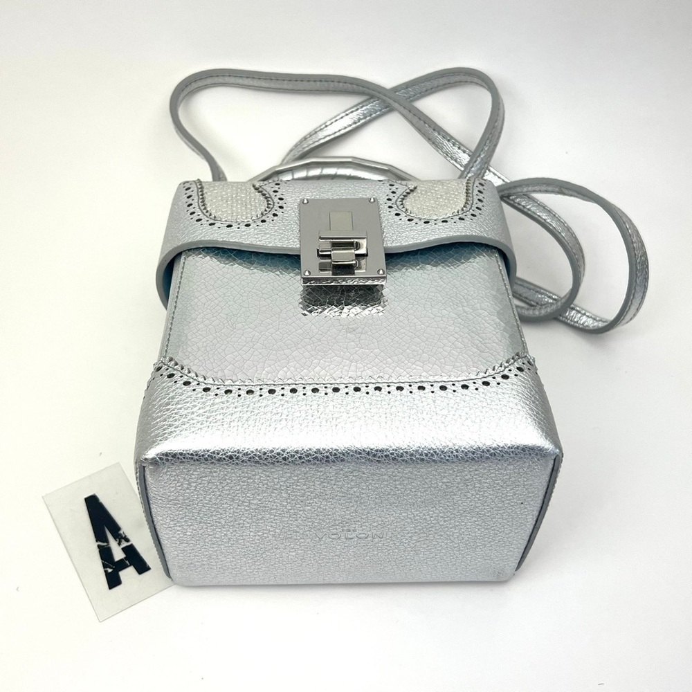 THE VOLON Great Alice Leather Box Bag - Picture 5 of 16
